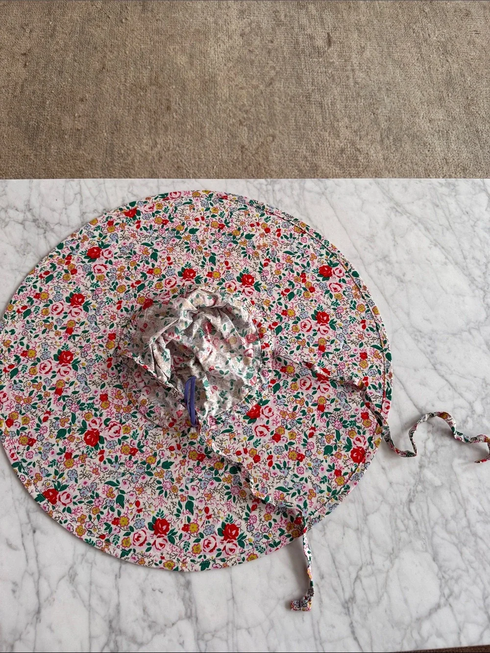 Laura Ashley Foldable sun hat with pouch